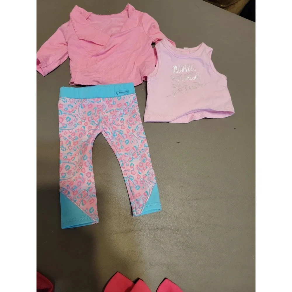 American Girl Doll YOG-AHH Outfit for 18-inch YOGA exercise suit 3pc